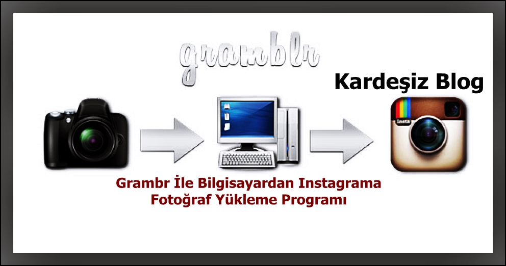 Grambr ile Bilgisayardan instagrama Fotoğraf Yükleme Programı