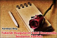 Tükendi Duygularım