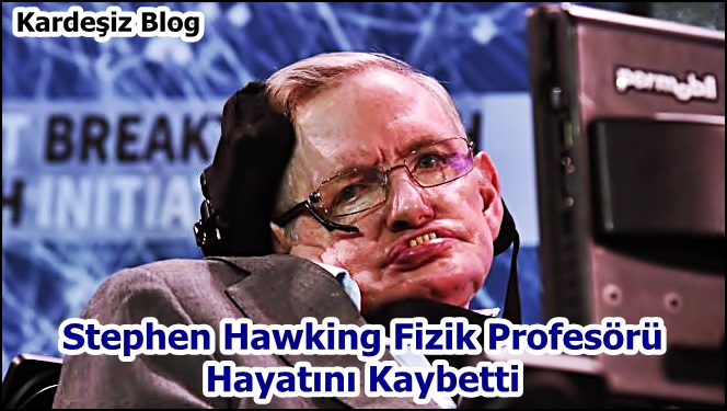 Stephen Hawking Fizik Profesörü
