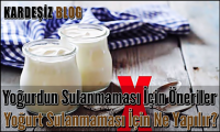 Yoğurdun Sulanmaması için Öneriler