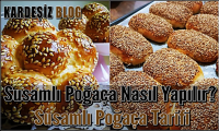 Susamlı Poğaça Nasıl Yapılır