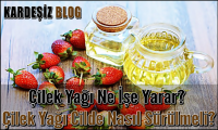 Çilek Yağı Ne işe Yarar