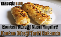 Konken Böreği Nasıl Yapılır