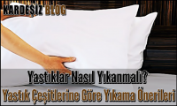 Yastıklar Nasıl Yıkanmalı