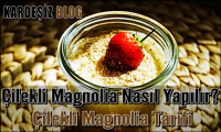 Çilekli Magnolia Nasıl Yapılır