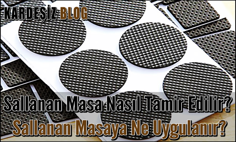 Sallanan Masa Nasıl Tamir Edilir