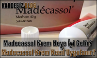 Madecassol Krem Neye iyi Gelir
