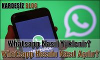Whatsapp Nasıl Yüklenir