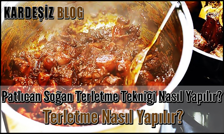 Patlıcan Soğan Terletme Tekniği Nasıl Yapılır