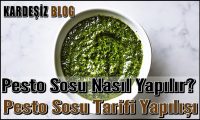 Pesto Sosu Nasıl Yapılır