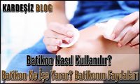 Batikon Nasıl Kullanılır
