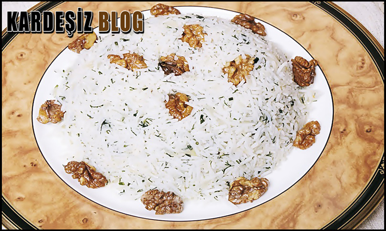 Sarımsaklı Pilav Yapılışı