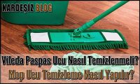 Vileda Paspas Ucu Nasıl Temizlenmeli