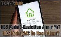 HES Kodu E-Devletten Alınır Mı