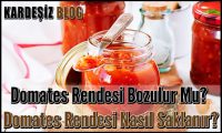 Domates Rendesi Bozulur Mu