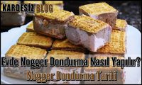 Evde Nogger Dondurma Nasıl Yapılır
