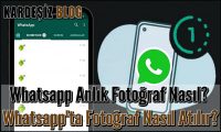 Whatsapp Anlık Fotoğraf Nasıl