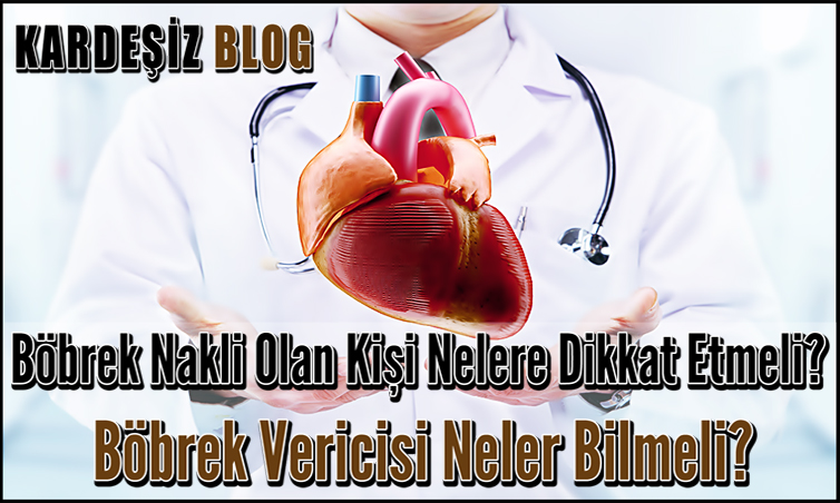 Böbrek Nakli Olan Kişi Nelere Dikkat Etmeli