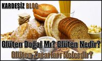 Glüten Doğal Mı
