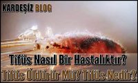 Tifüs Nasıl Bir Hastalıktır