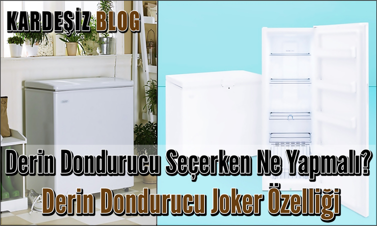Derin Dondurucu Seçerken Ne Yapmalı