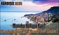 Monako Nüfusu Kaç