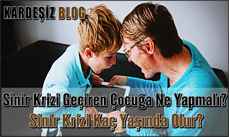 Sinir Krizi Geçiren Çocuğa Ne Yapmalı
