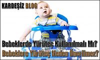 Bebeklerde Yürüteç Kullanılmalı Mı