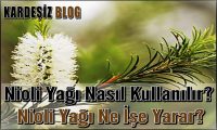 Nioli Yağı Nasıl Kullanılır