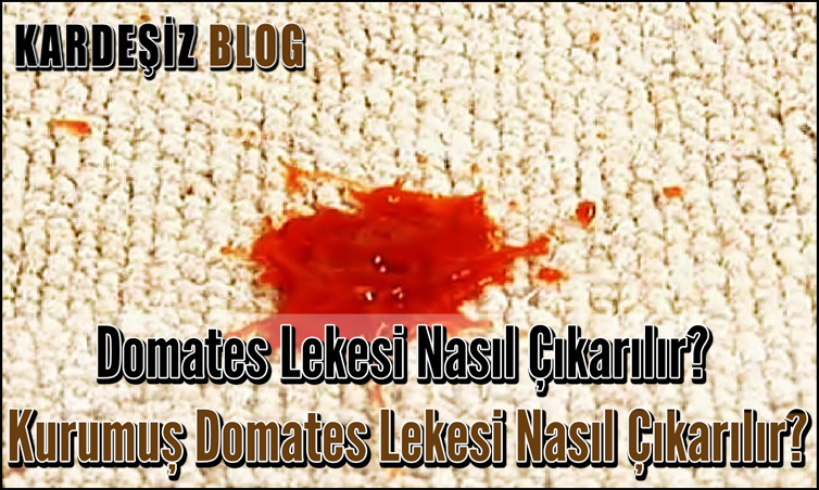 Domates Lekesi Nasıl Çıkarılır