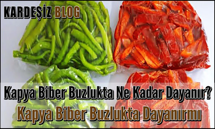 Kapya Biber Buzlukta Ne Kadar Dayanır