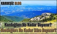 Kazdağları Ne Kadar Dayanır