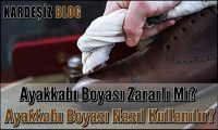 Ayakkabı Boyası Zararlı Mı
