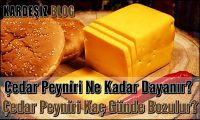 Çedar Peyniri Ne Kadar Dayanır