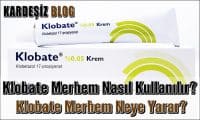 Klobate Merhem Nasıl Kullanılır