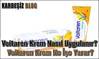 Voltaren Krem Nasıl Uygulanır