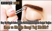 Kaş Ve Kirpik Bakımında Kullanabileceğiniz Doğal Yağlar