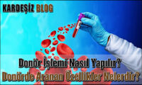Donör işlemi Nasıl Yapılır