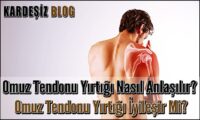 Omuz Tendonu Yırtığı Nasıl Anlaşılır