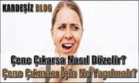 Çene Çıkarsa Nasıl Düzelir